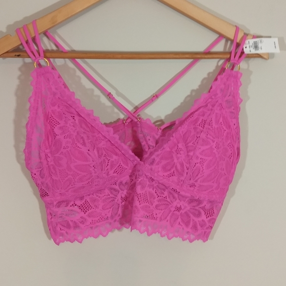 aerie Other - Aerie pink padded bralette size large
